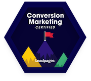 Leadpages Conversion Marketing Certified Badge Anil Agrawal