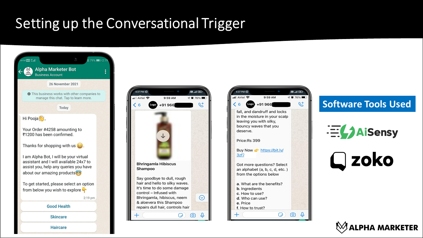 Set-up Upsell With Order Confirmation on WhatsApp