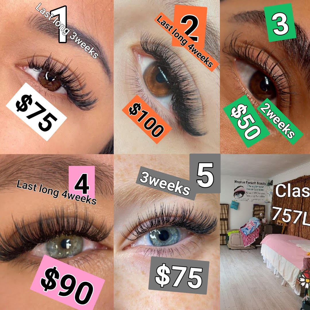 Lash Extensions Virginia Beach MeeHee Beauty