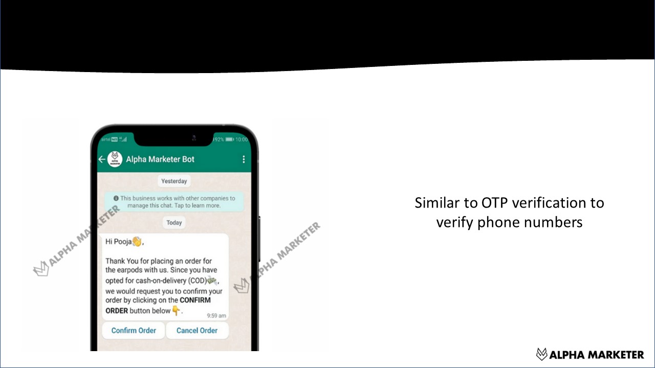 How To Use WhatsApp API To Reduce Cash On Delivery Cancellations