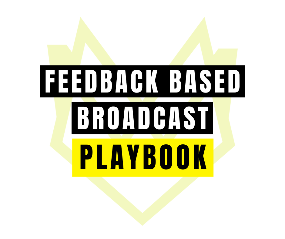 WhatsApp Marketing Feedback based Broadcast With Upsells Playbook No. 1