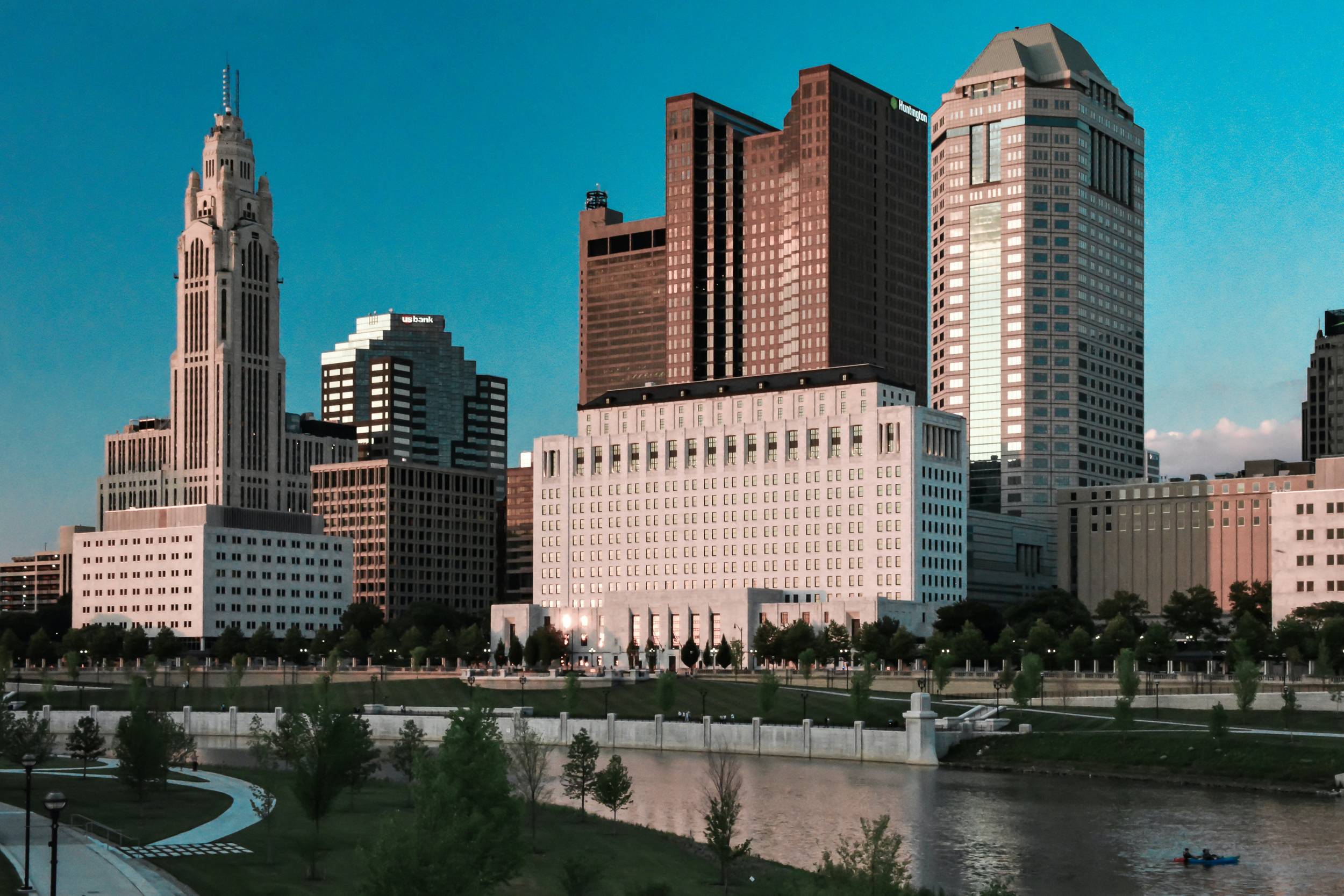 View of downtown Columbus, Ohio
