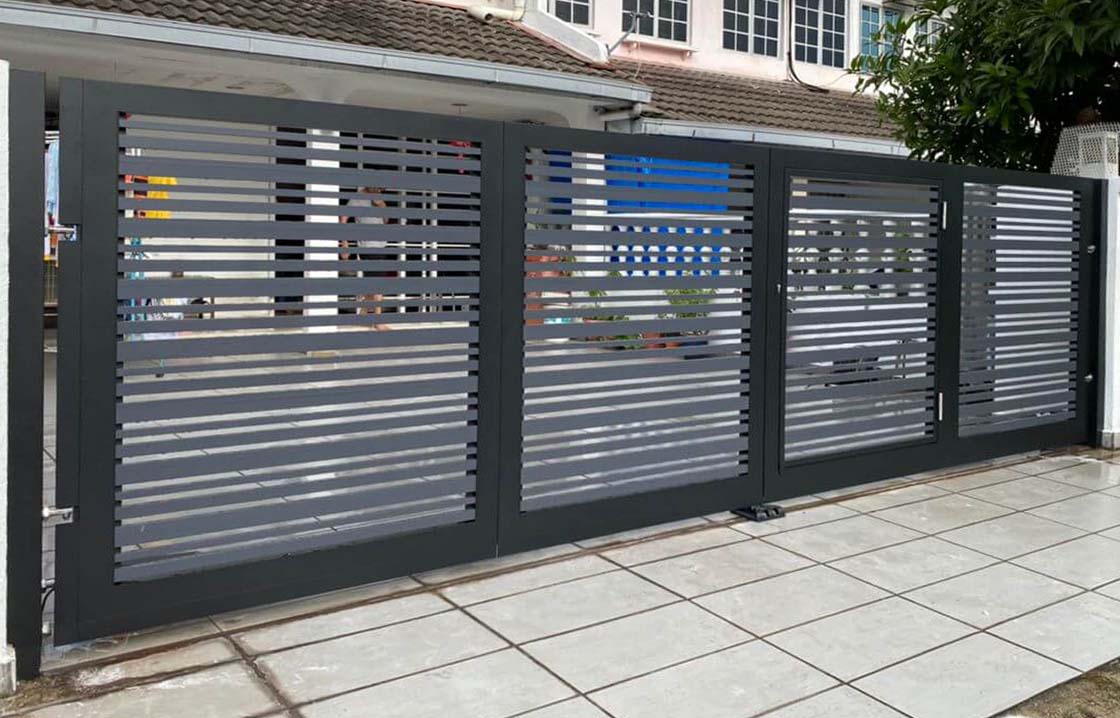 Fully Aluminium Trackless Autogate Starting From RM599/ft!