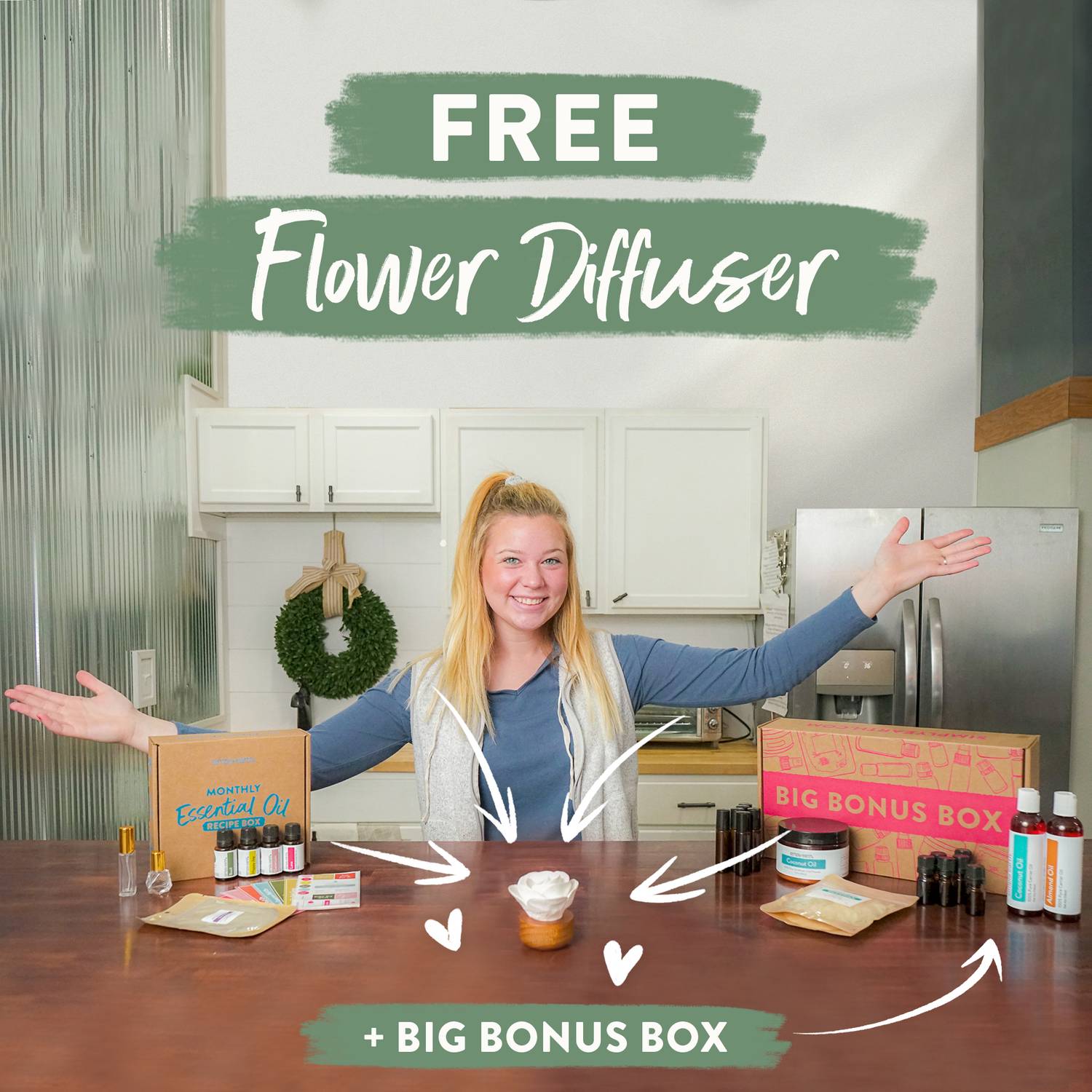 Subscribe and Get a FREE Flower Diffuser
