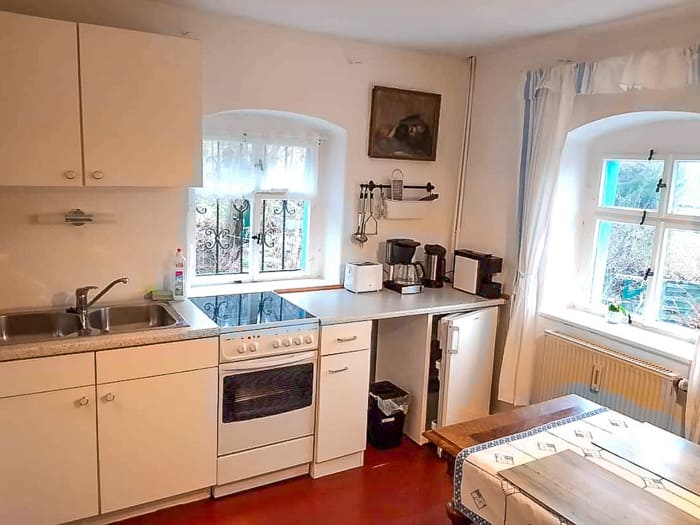 Küche Ferienwohnung-Erzgebirge