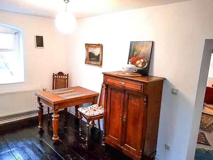 Ferienunterkunft Anno 1886 im Erzgebirge - Esszimmer