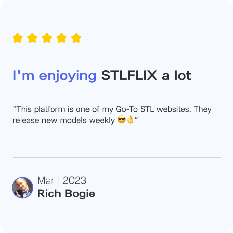 Stlflix the ultimate stl subscription 