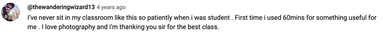 Student review