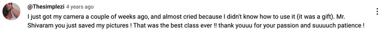 Student review