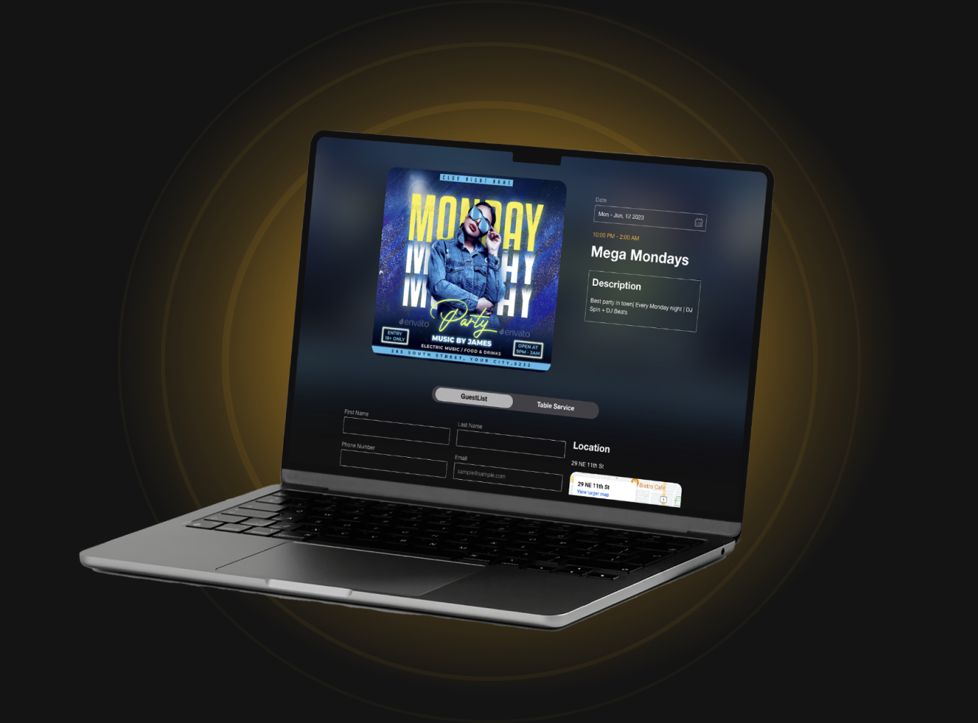 sevenrooms comparison mr. black app