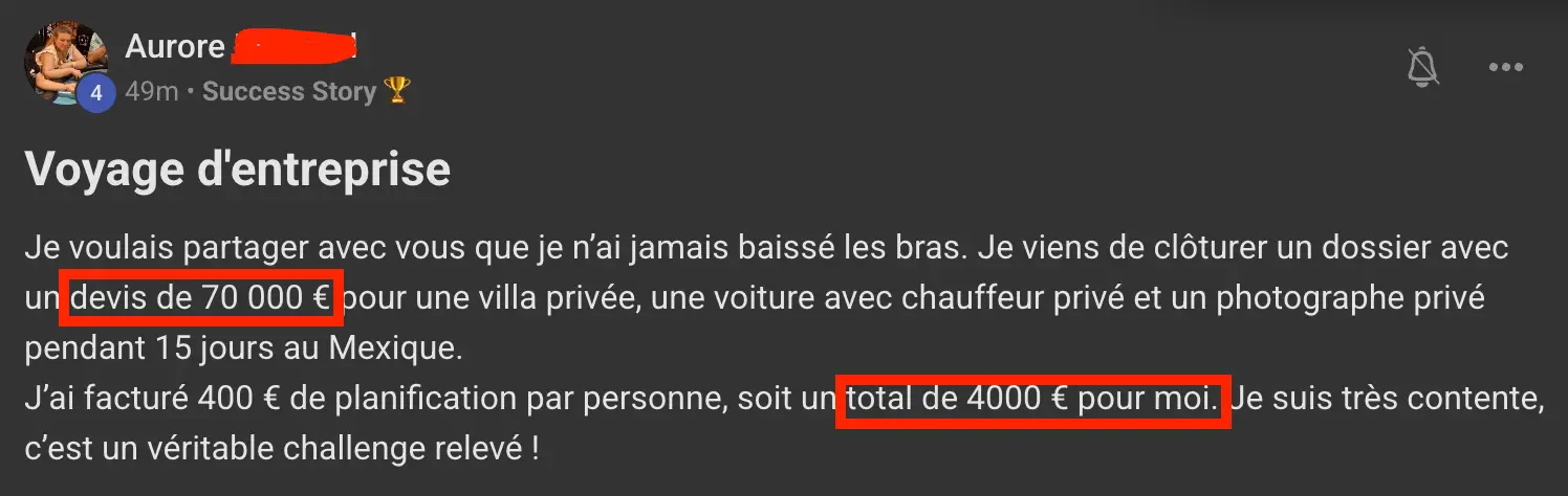 Témoignage élève