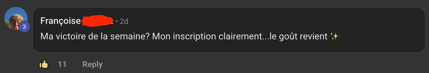 Témoignage élève