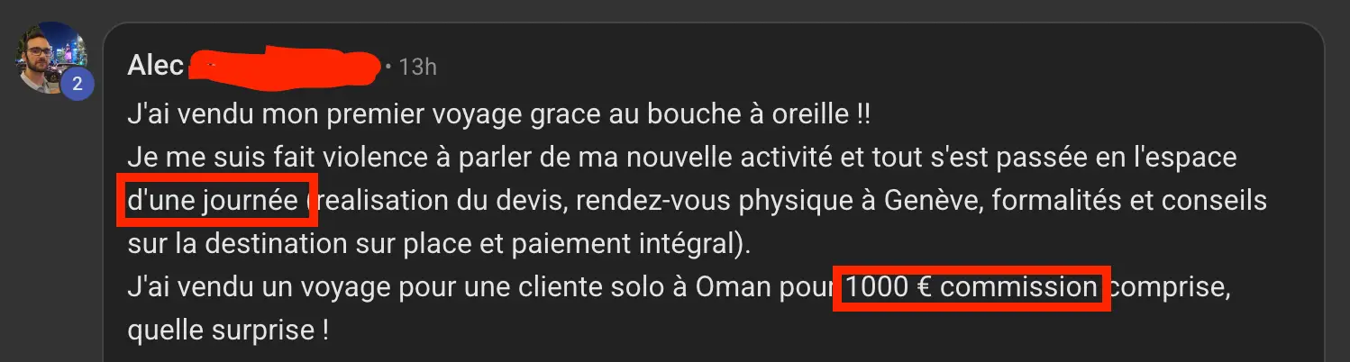 Témoignage élève