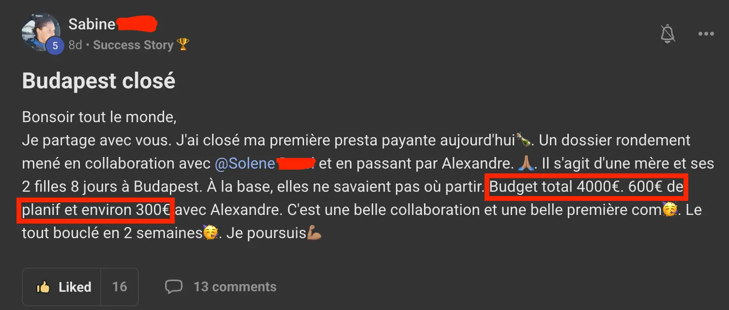Témoignage élève