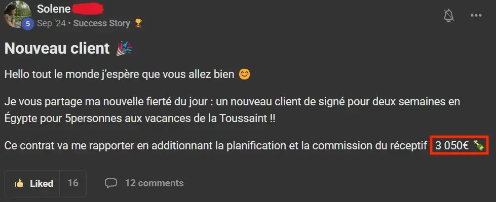 Témoignage élève