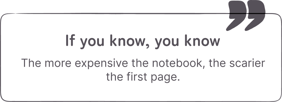 Do you know? A Japanese gel pen refill can write about 1,000 meters—roughly 250 pages of notes.