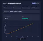 DESMI UV Model Selector Preview