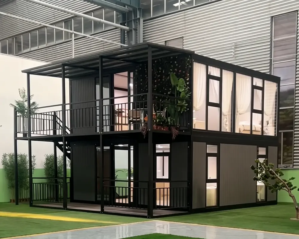 Two-Story Expandable Container House Model: CR-EP5