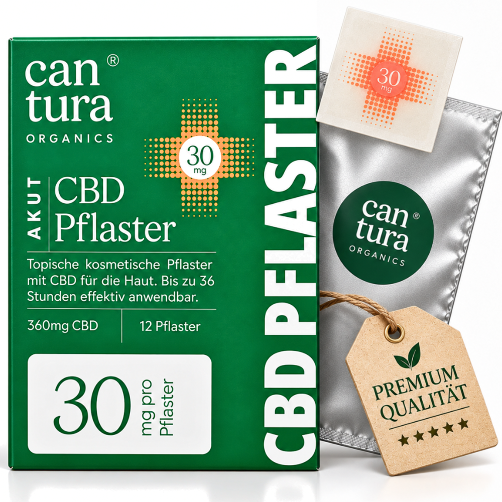 Cantura CBD-Pflaster 12er Pack