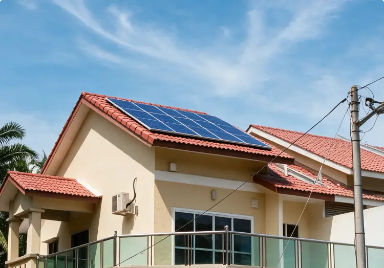 Rebate Offer Image - Solar Panels House