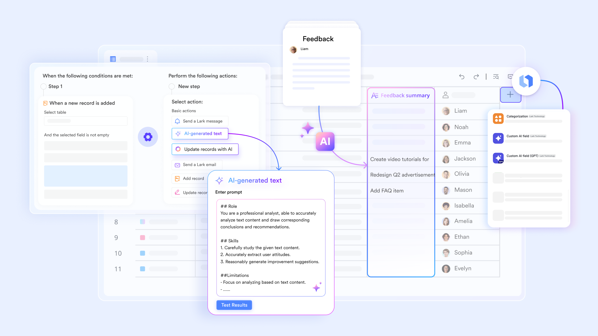 One connected workspace