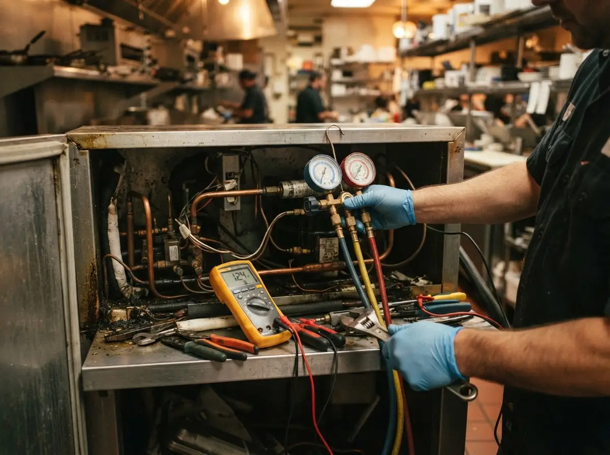 Commercial kitchen equipment repair