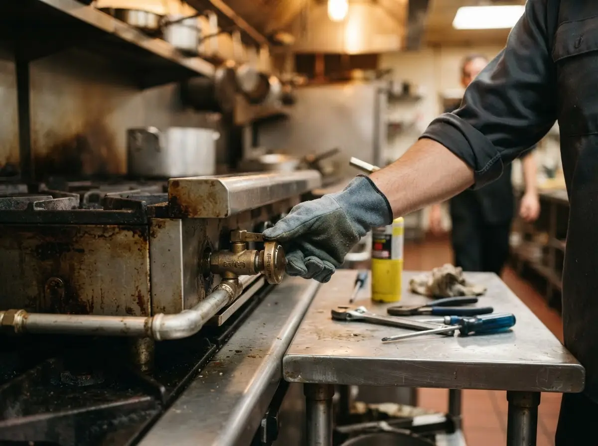 Gas appliance repair