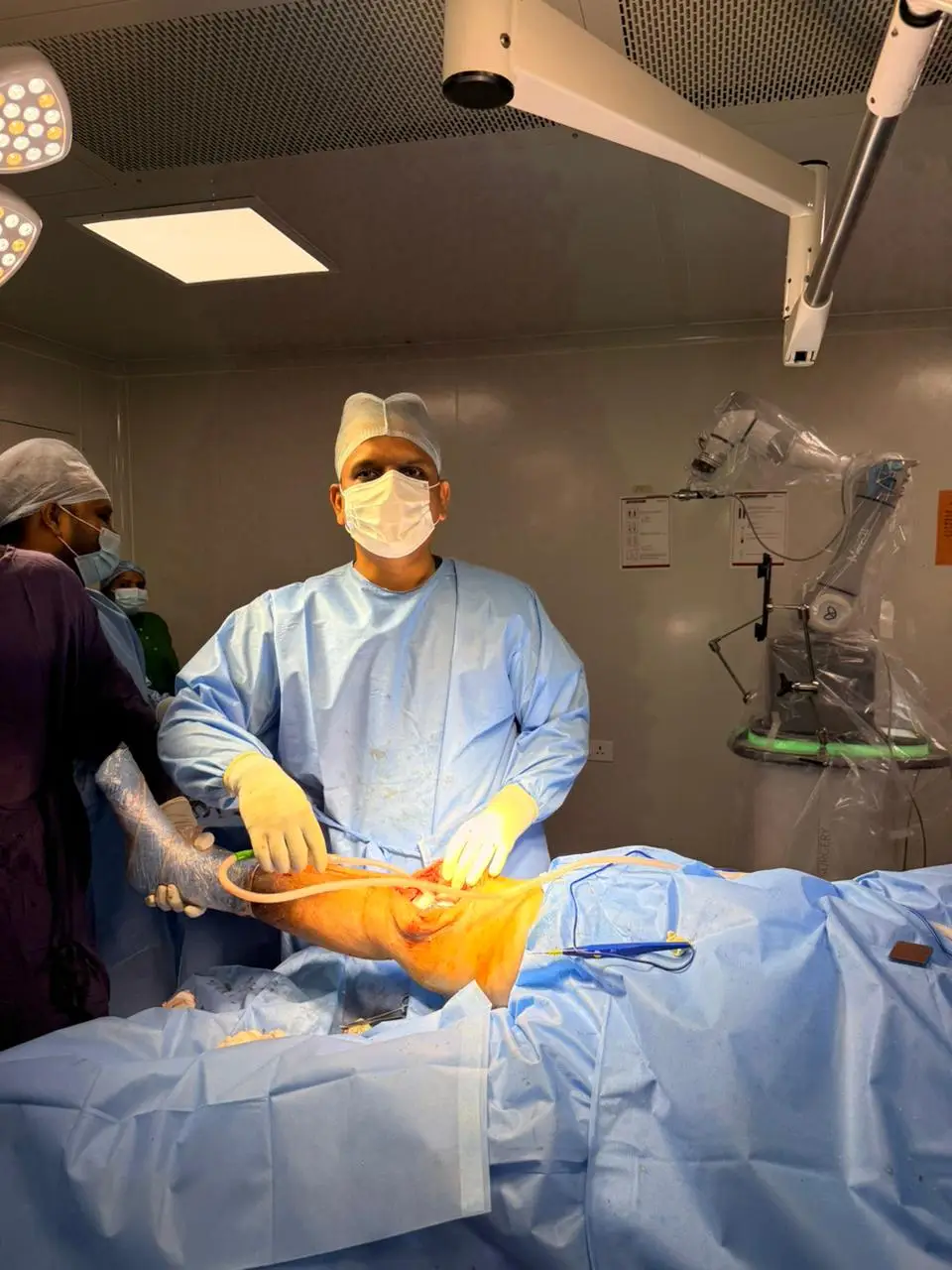Advanced Robotic Knee Replacement System