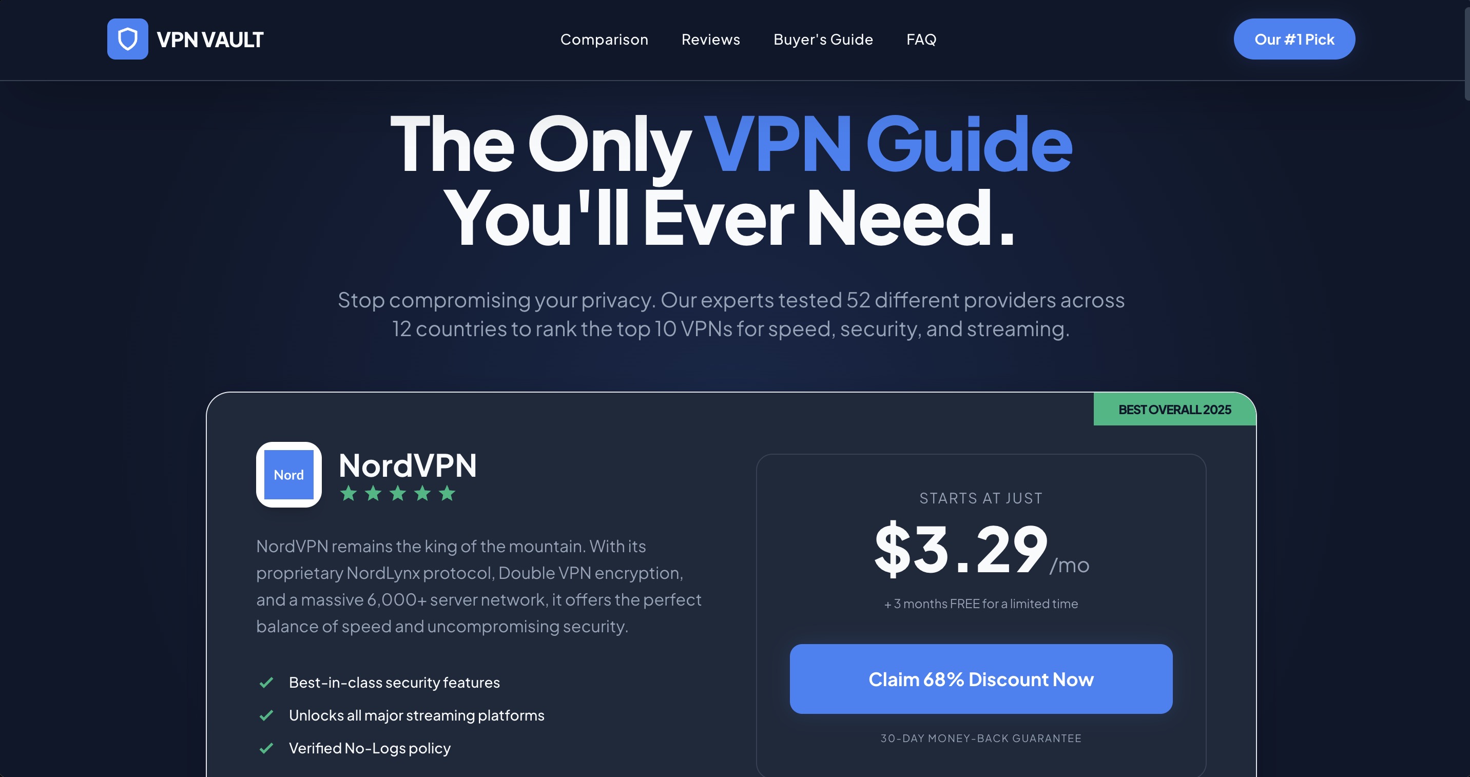 Affiliate Review Page