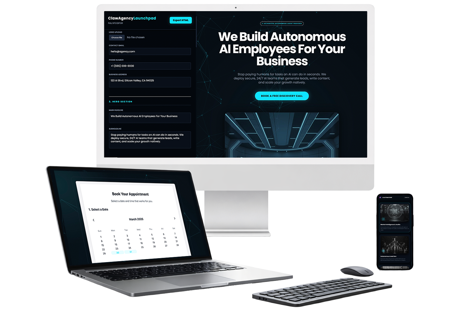 ClawAgency Launchpad