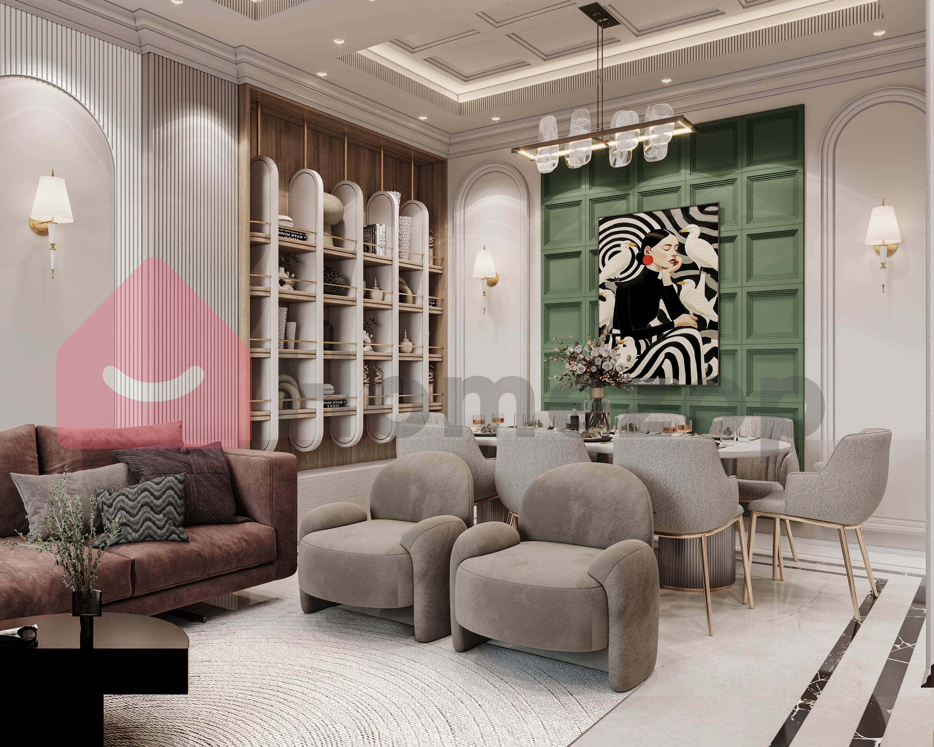 Luxury Interior View