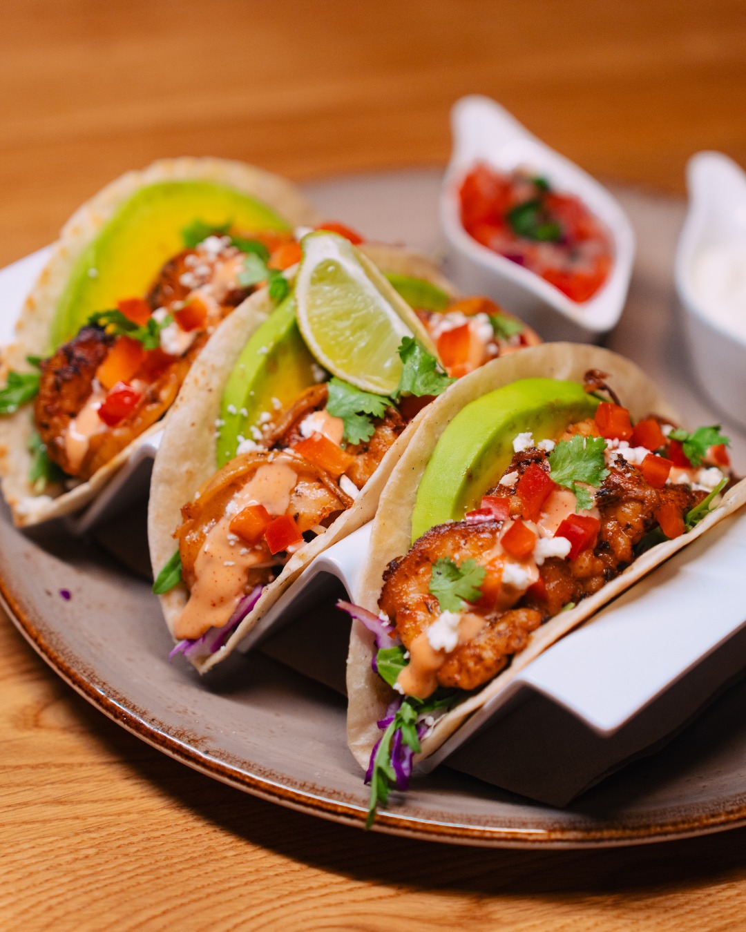 Authentic gourmet tacos