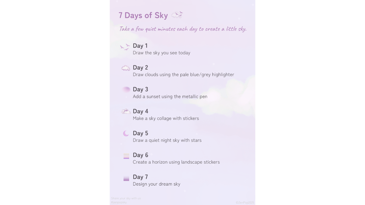7 Days of Sky Freebie