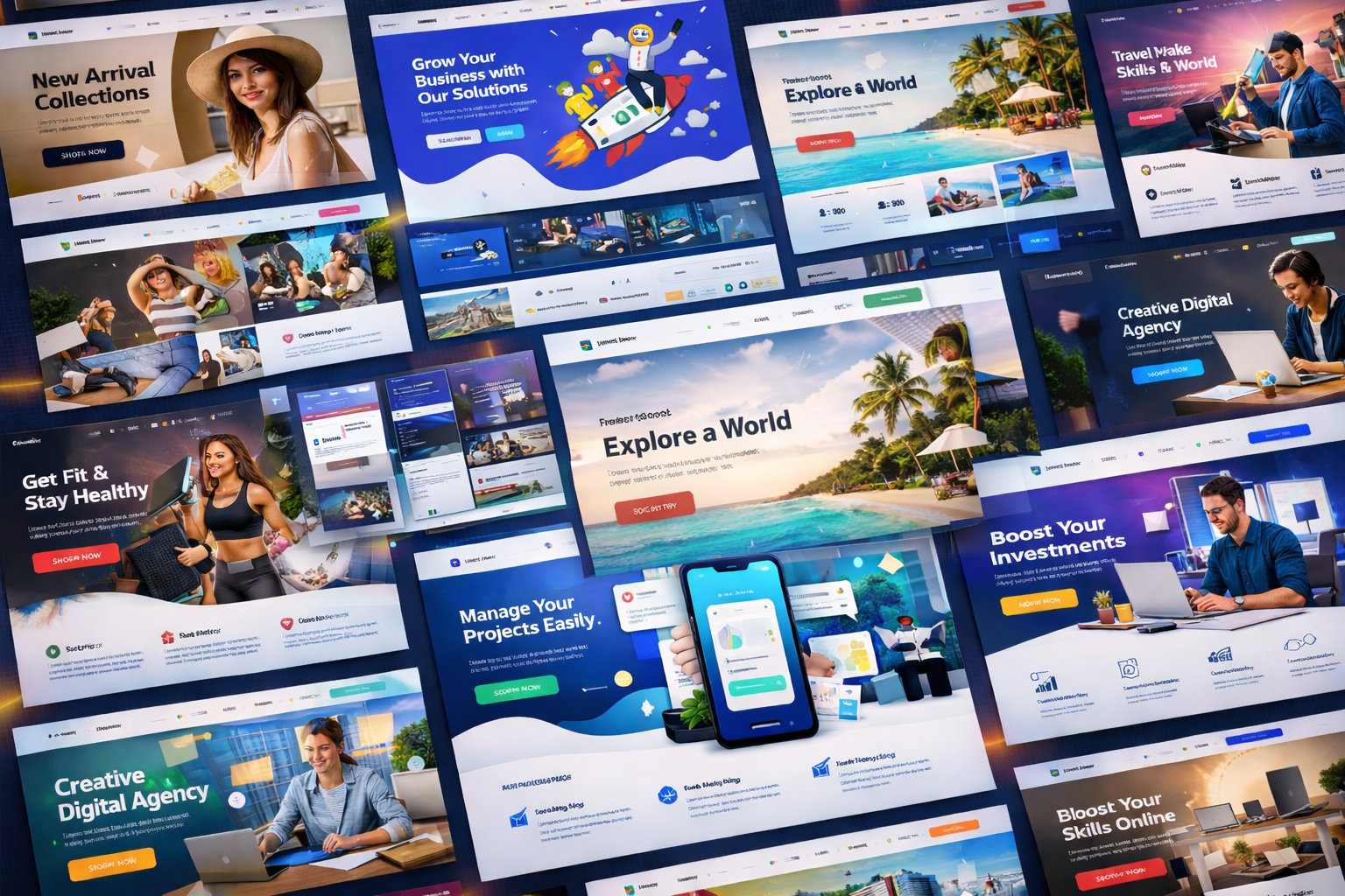 10X Template Showcase