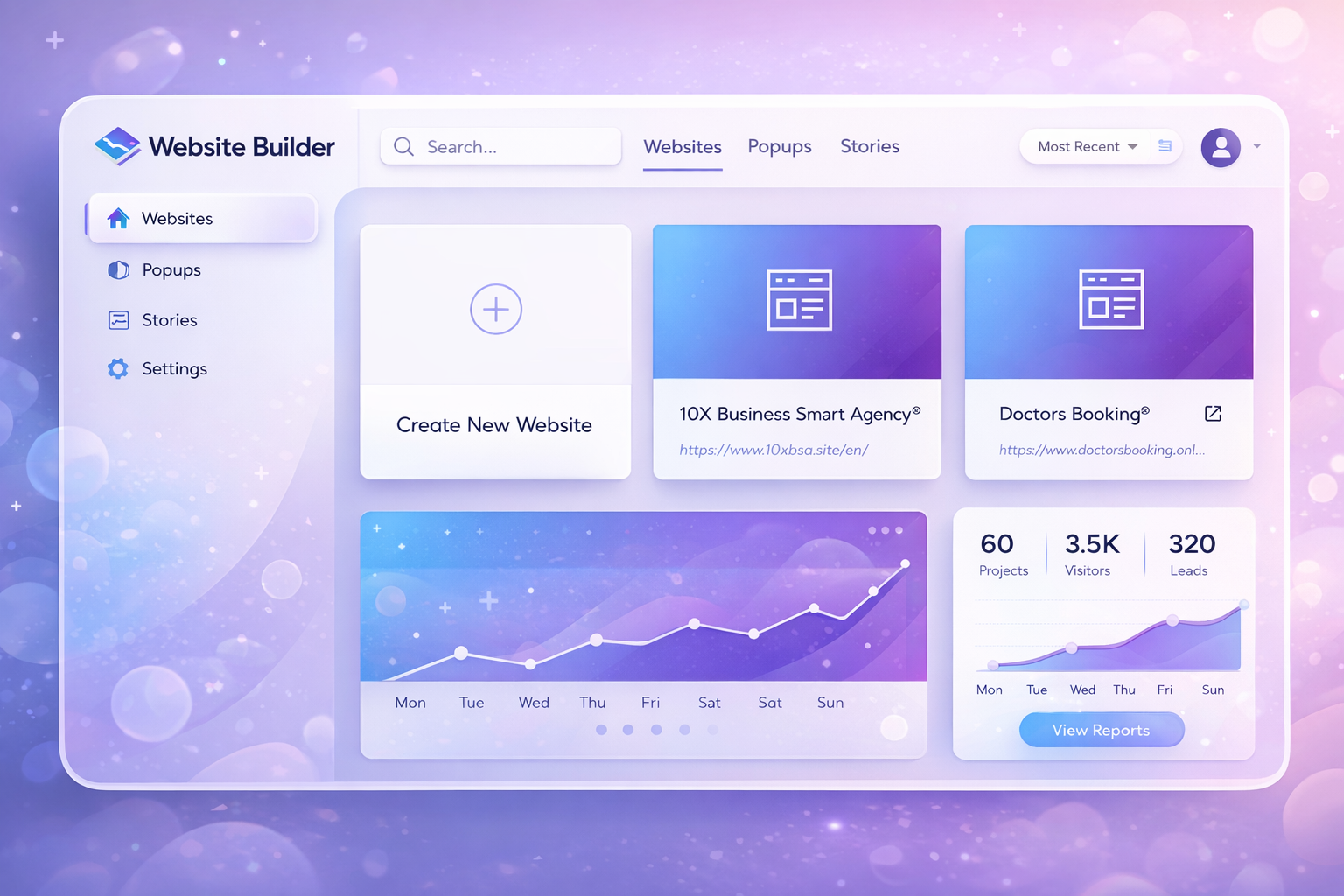 SaaS Dashboard Interface