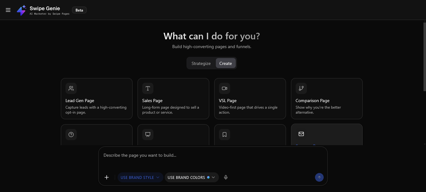 Swipe Genie AI Dashboard