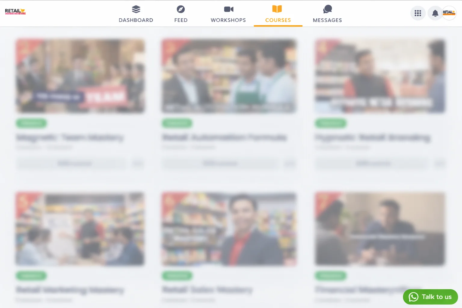 Retail Learning Portal