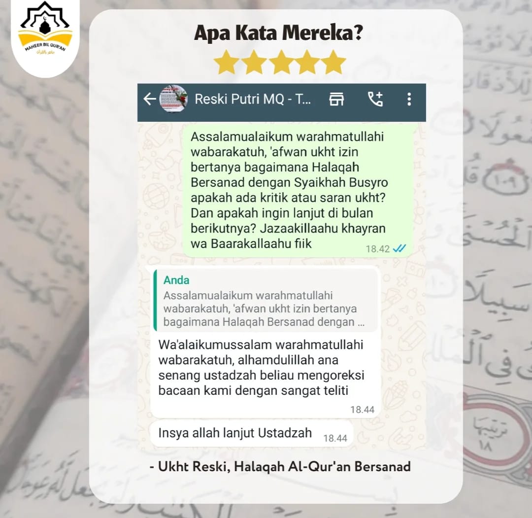 Review from Ikhsan
