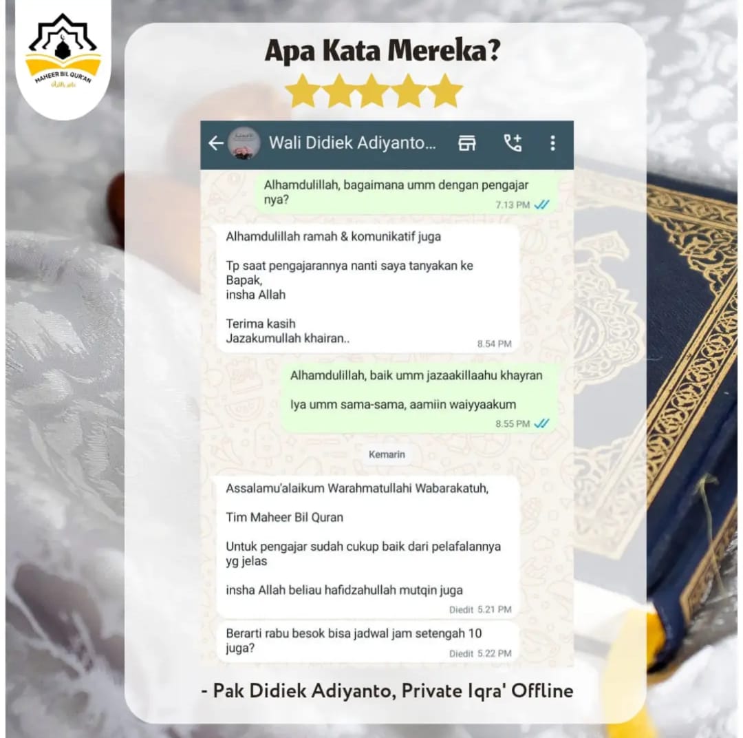Review from Participant