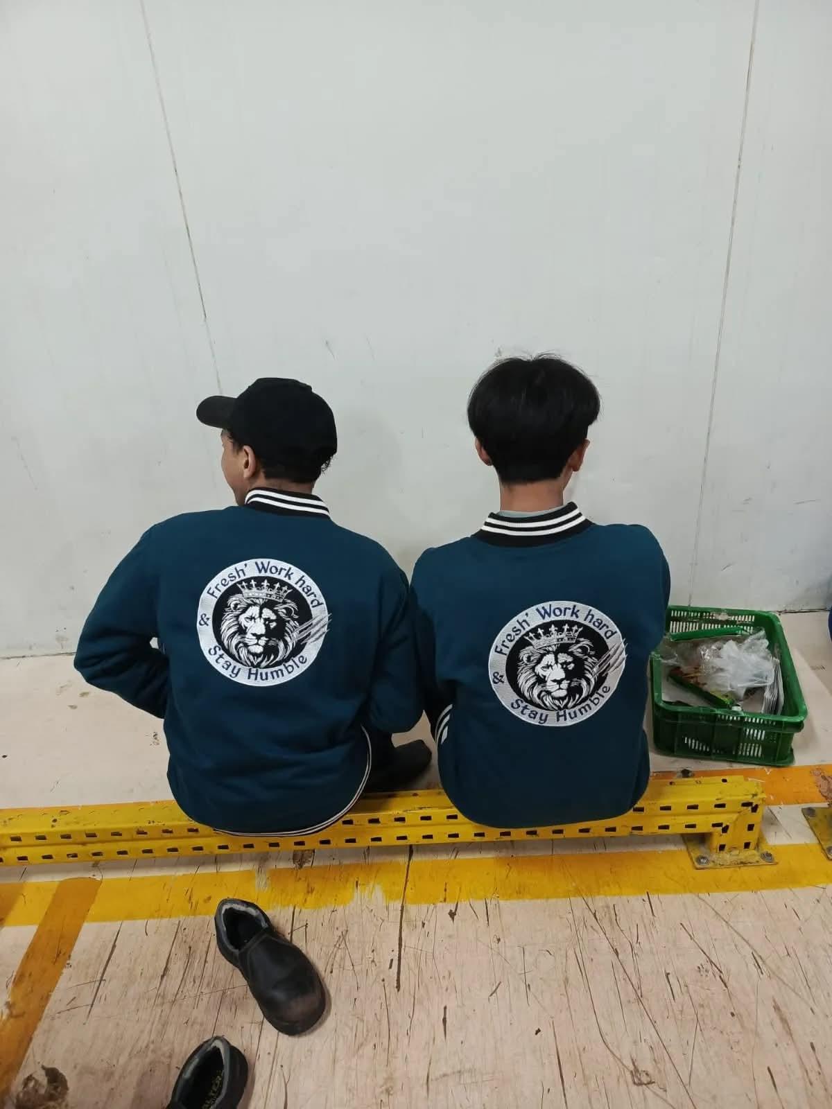 Hasil Jaket Varsity