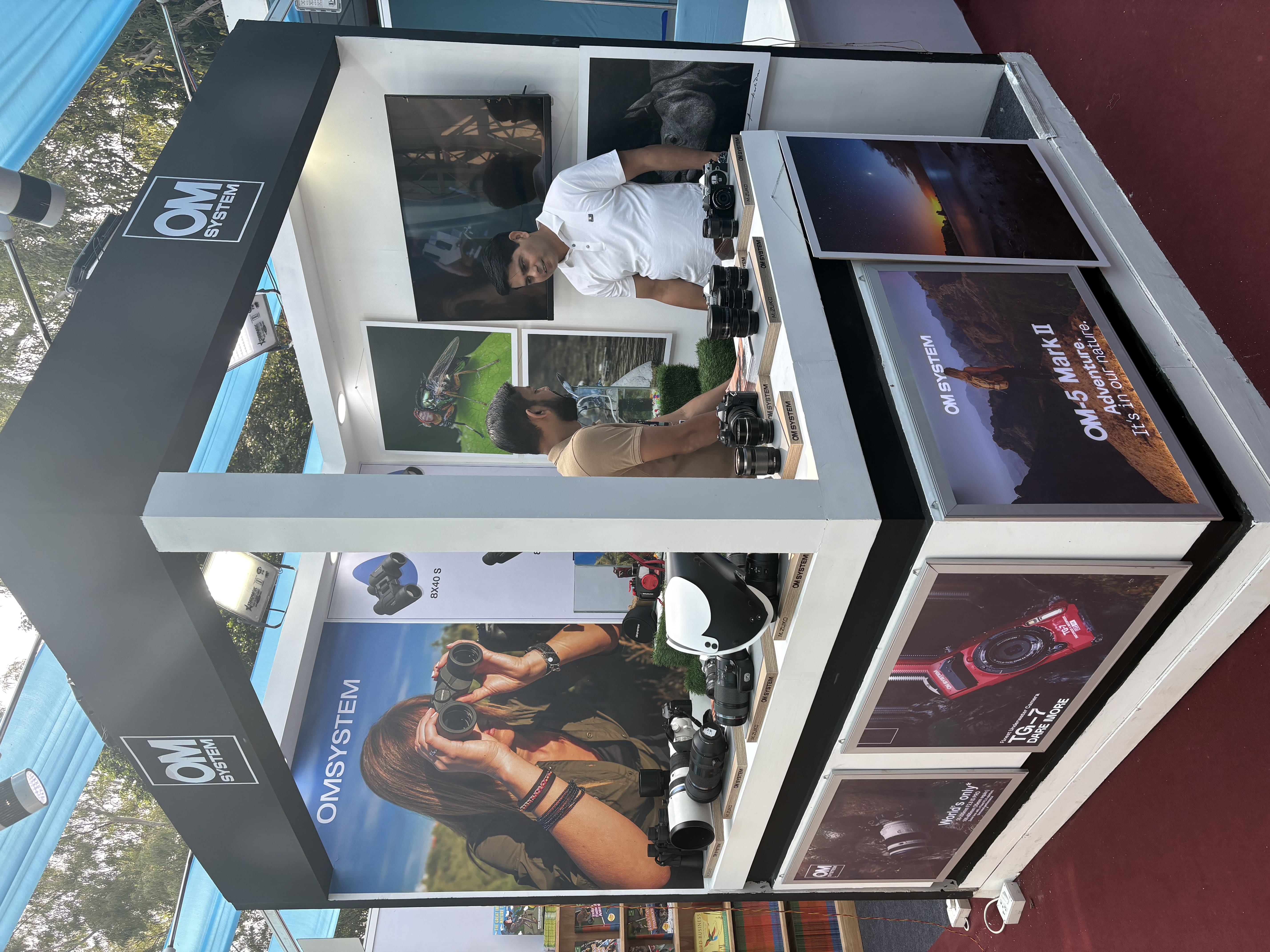 OM System Camera Booth