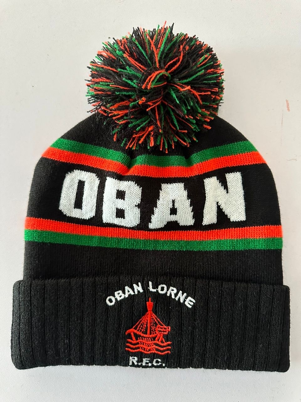 Oban Lorne R.F.C Bobble Hat