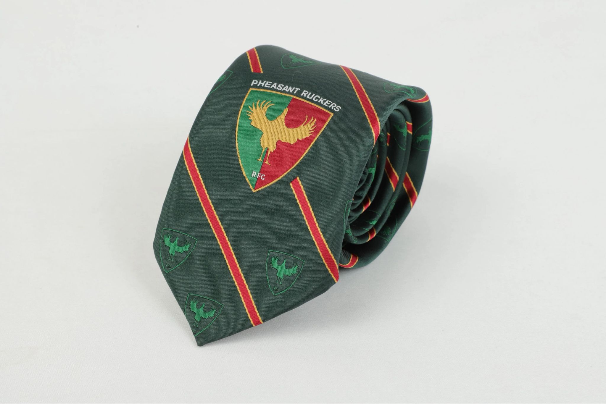 Pheasant Ruckers Custom Tie