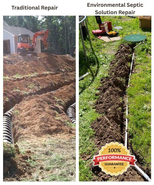 Traditional Repair vs Environmental Septic Solution Repair Comparison
