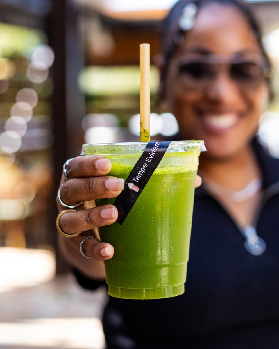 Fresh green smoothie