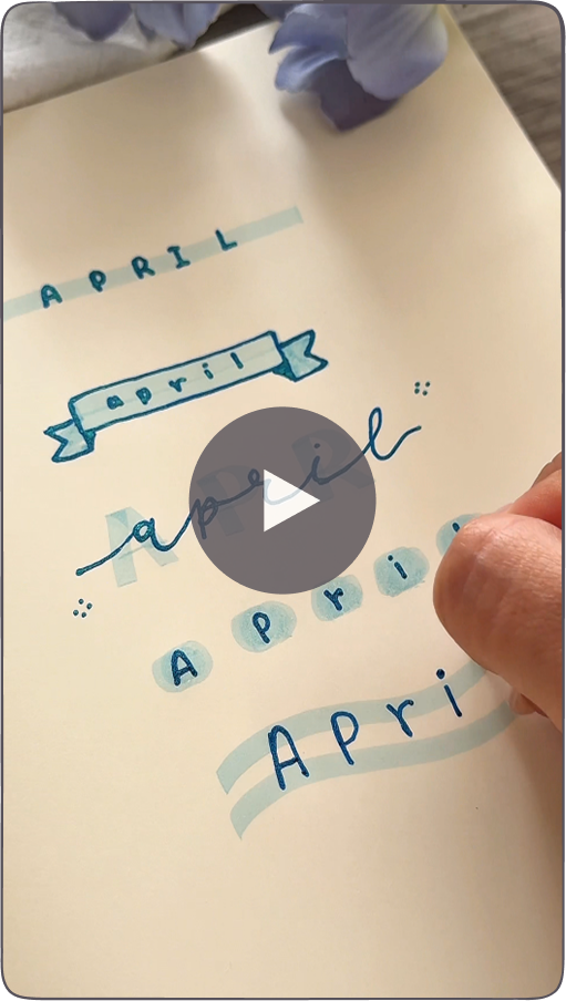 Starting a new bullet journal with ZenPop