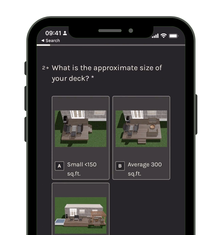 Ace of Decks Estimator Tool