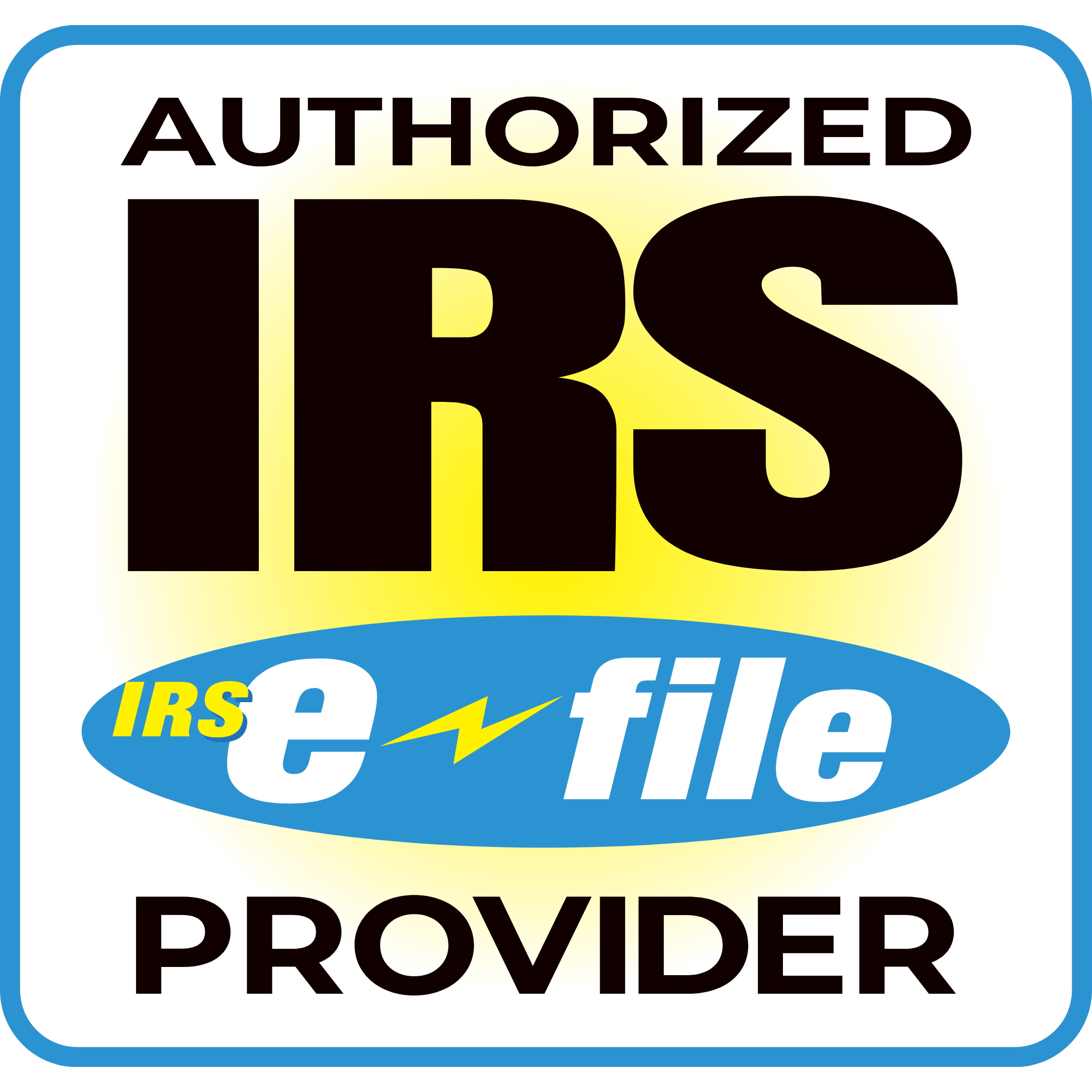 Authorized IRS eFile Provider Badge