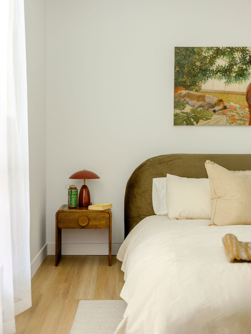 Cozy modern bedroom interior at Alexandra