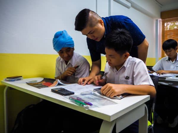 Sec 3 POA small group tuition class at Bedok centre